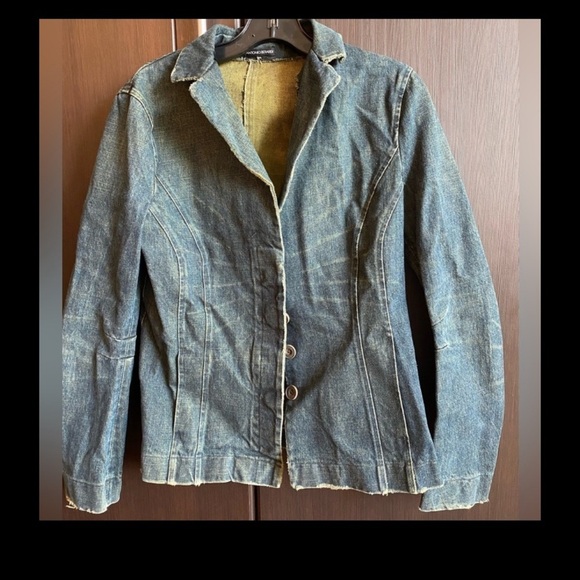 Antonio Berardi Jackets & Blazers - Antonio Berardi Women's Denim casual Jacket size 6